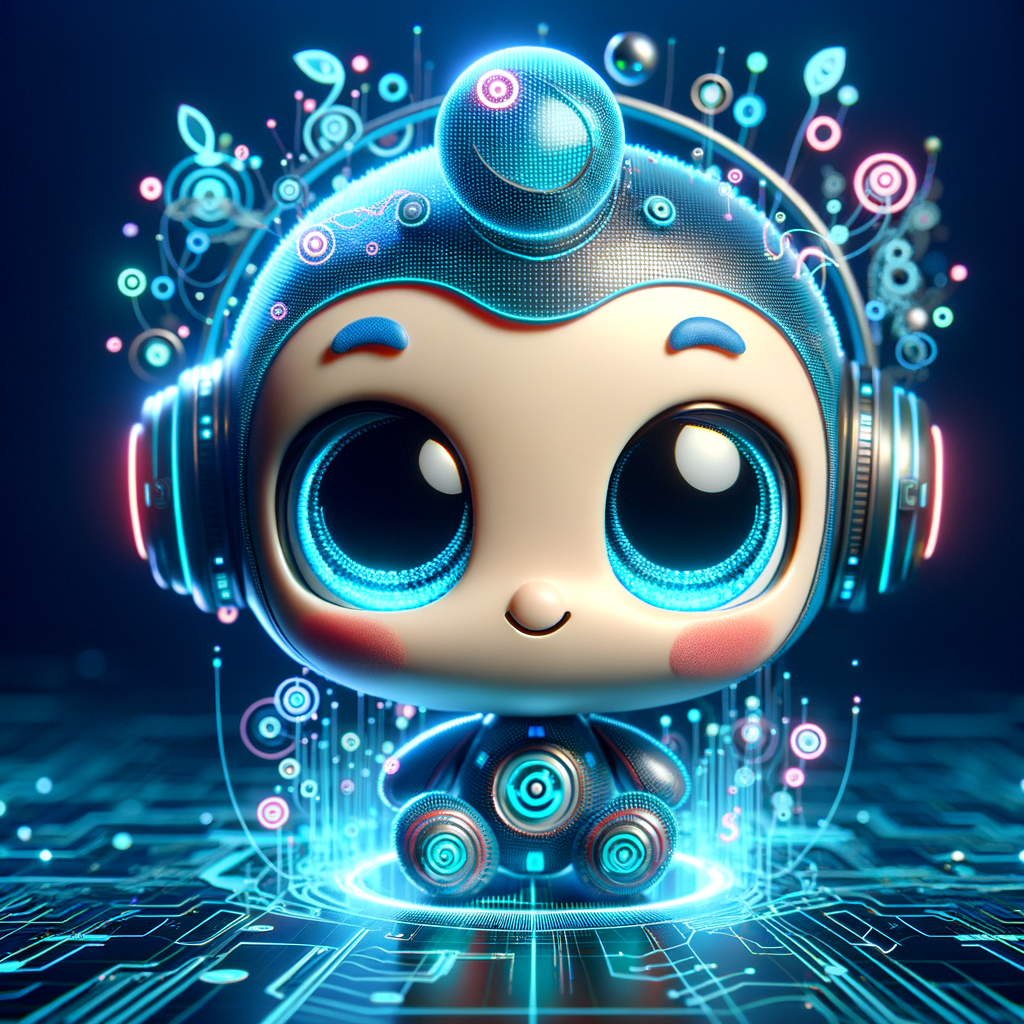 Labubu met digitale magie - het symbool van LaFoeFoe's ontstaan